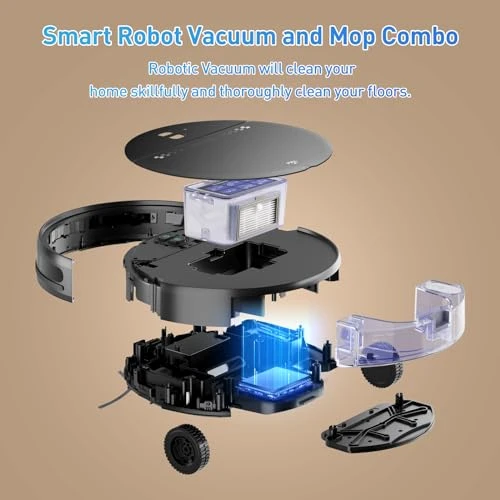 Robot Vacuum and Mop Combo — Robot Vacuum, MANVN