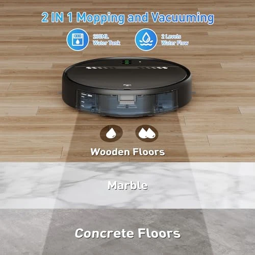 Robot Vacuum and Mop Combo — Robot Vacuum, MANVN