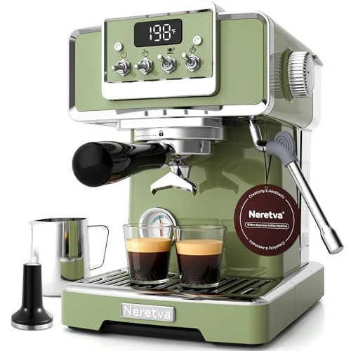 Espresso Machine with LCD Display — Coffee Maker, Neretva