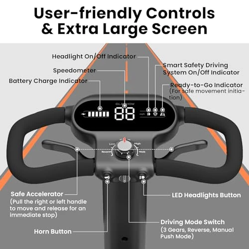 Foldable Mobility Scooter — Electric Scooter, Glashow