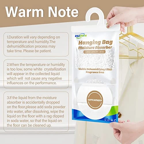 Moisture Absorber Hanging Bags, ZSZMFH