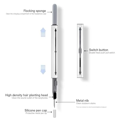 3-in-1 Earphone Cleaner Kit — Electric Ear Cleaner, ALBAPINE