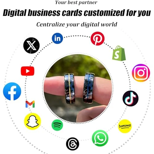 Digital Business Card Ring — Smart Ring, itapring