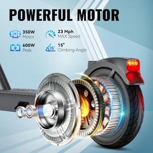 Electric Scooter with 10" Tires — Electric Scooter, SISIGAD