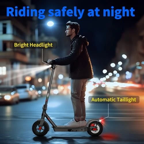 Electric Scooter with 10" Tires — Electric Scooter, SISIGAD
