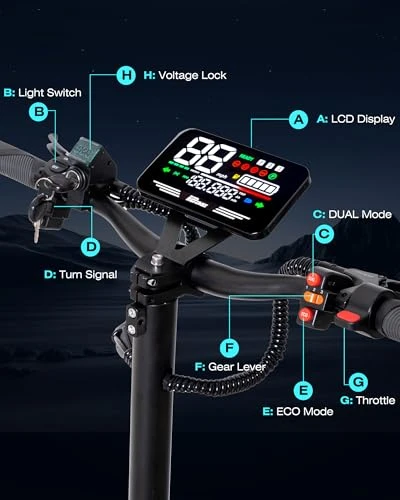 Electric Scooter with Seat — Electric Scooter, JEMMOWS