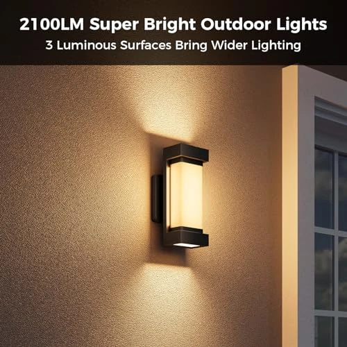 Outdoor Wall Lights, XMCOSY+