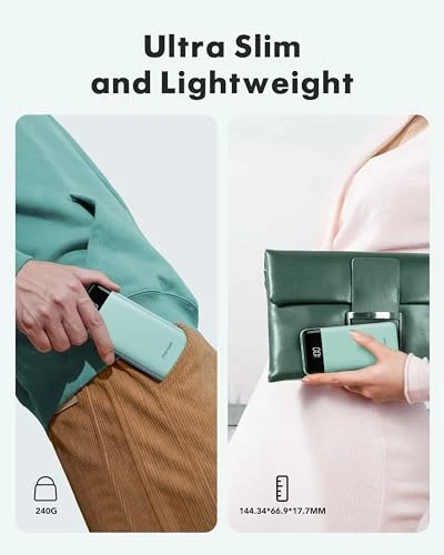 Portable Charger with Built-in Cables — Power Bank, Charmast