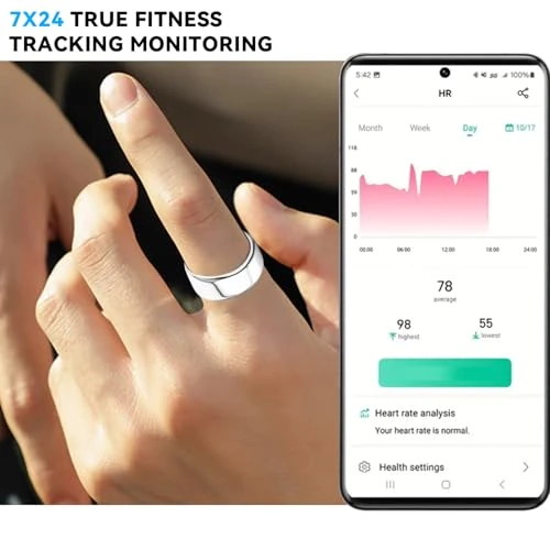Smart Health & Fitness Ring — Smart Ring, Hivisuals