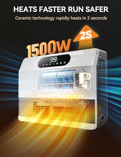 Smart Wall Heater — Heating System, GiveBest