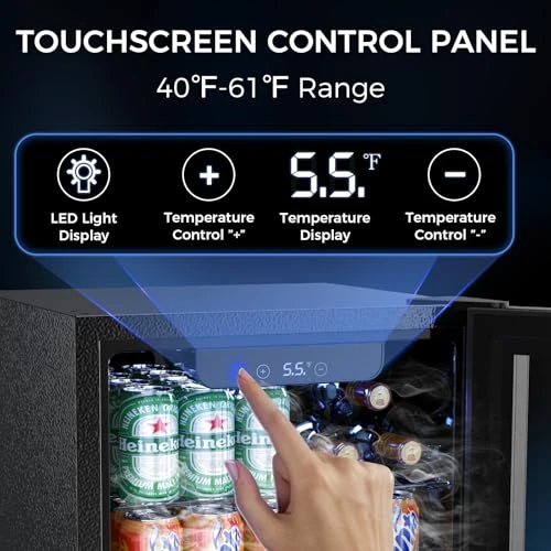 Beverage Refrigerator Cooler — Smart Refrigerator, Electactic
