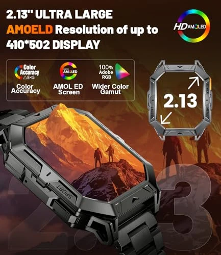 Military Smart Watch — Smart Watch, LIGE