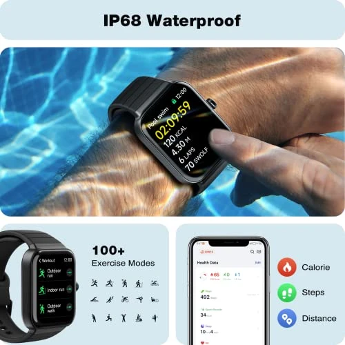 Smart Watch with Health Monitoring — Smart Watch, Fitpolo