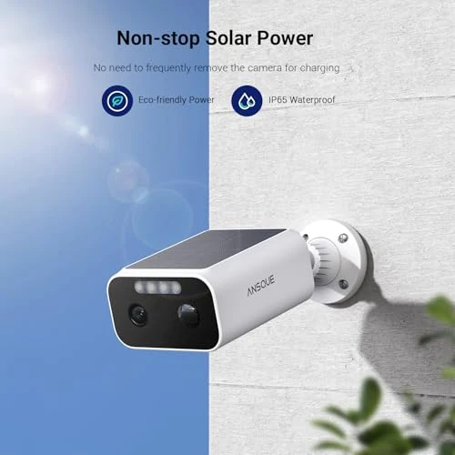 Solar Security Cameras Wireless Outdoor, 4-Cam-Kit — Security Camera, ANSQUE
