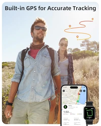 Built-in GPS Smart Watch with Bluetooth Calling — GPS Watches, Parsonver