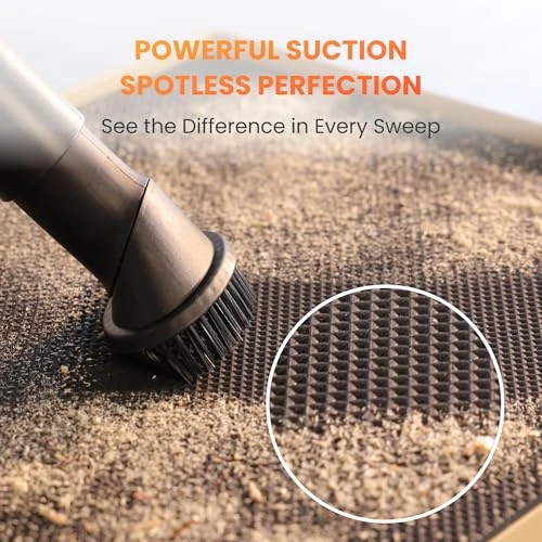 Retractable Wet Dry Vacuum Cleaner with 30 FT Hose and Wall Mount, Giraffe Tools