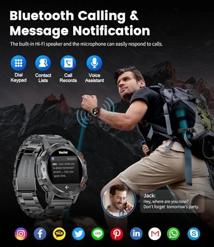 Smart Watch for Men — Smart Watch, ESFOE