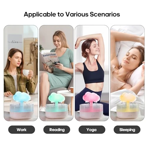 Rain Cloud Humidifier Water Drip — Humidifier, Rican