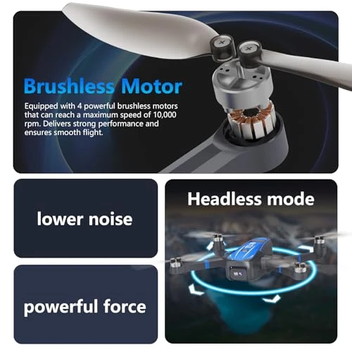 Brushless Motor Drone with 1080P Camera — Drone, Toladrone