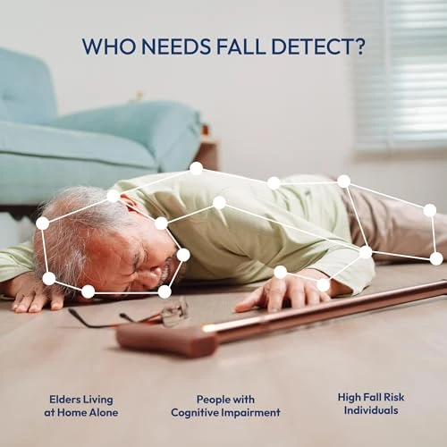 Senior Care Camera with Advanced Fall Detection, Kami Vision