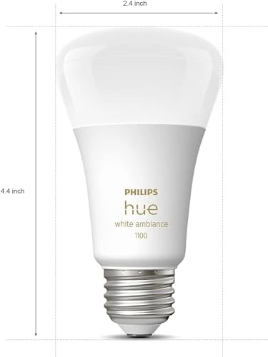 Smart LED Bulb - White Ambiance — Smart Light Bulb, Philips Hue