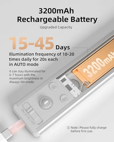 134 LED Under Cabinet Lights, EZVALO