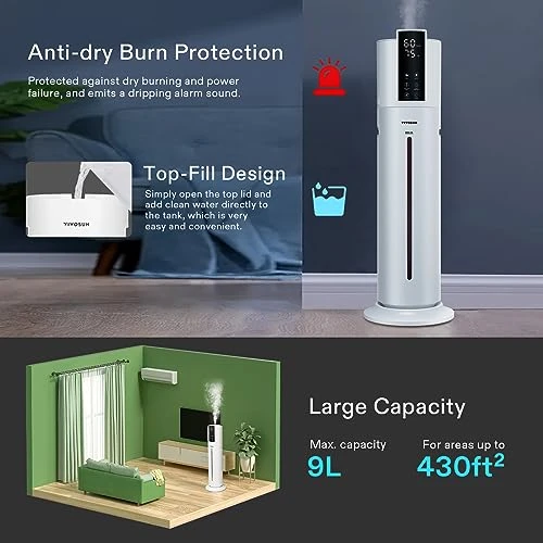 9L Air Humidifier — Humidifier, VIVOSUN