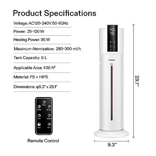 9L Air Humidifier — Humidifier, VIVOSUN