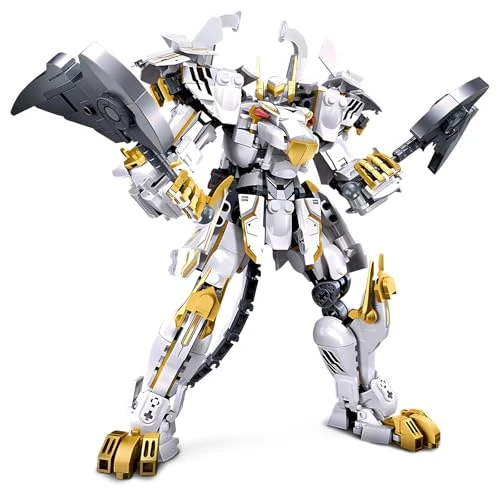 Flexible Cool White Tiger Warrior Model Kit, HIGH GODO