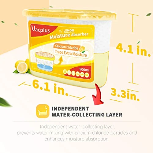 Moisture Absorbers 6 Pack, Vacplus