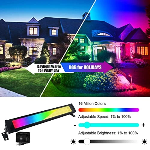 RGB Wall Washer Light — LED Strip Lights, Indmird