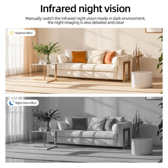 1080P WiFi Mini Camera with Infrared Night Vision