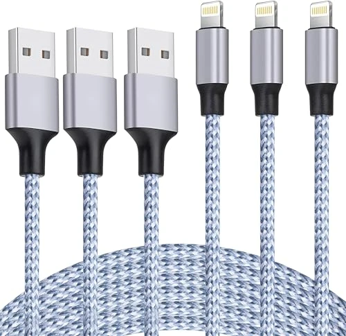 MFi Certified Lightning Cable 3pack, DAZHWA