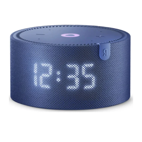 Smart Speaker Mini Plus with Clock, Blue — Smart Speaker, Yandex