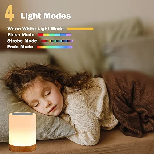 Touch Sensor Night Light Lamp, ROYFACC