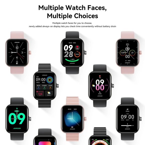 Smart Watch with 1.96 inch Screen, JOYROOM