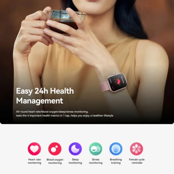 Smart Watch with 1.96 inch Screen, JOYROOM