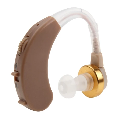 Behind Ear Sound Amplifier Adjustable Tone Hearing Aid, JECPP