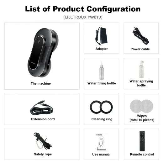 Robot Window Cleaner — Window Cleaning Robot, Liectroux