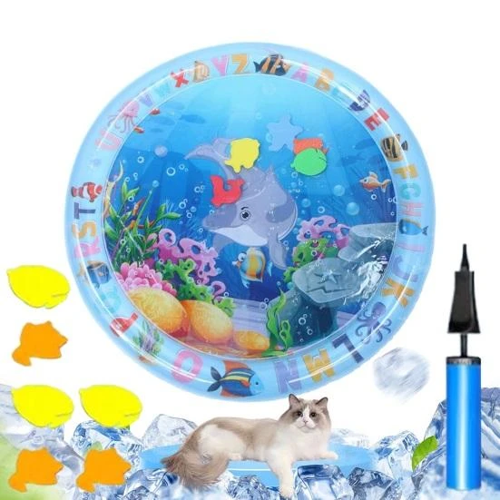 Interactive Water Sensor Play Mat for Cats — Cat Water Fountain, Pets Home