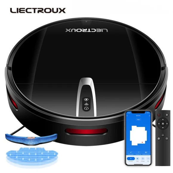Robot Vacuum with Mopping, App Control, and Smart Navigation — Robot Vacuum, Liectroux