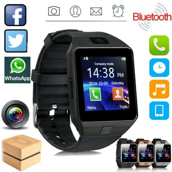 Smart Watch with Digital Touch Screen — Smart Watch, L.RIDING PULO