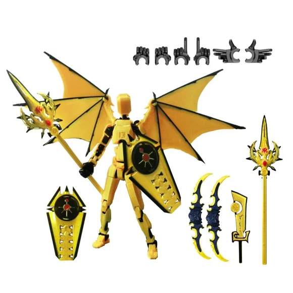 3D Printed Titan Robot Mobile Doll Set, lucky66