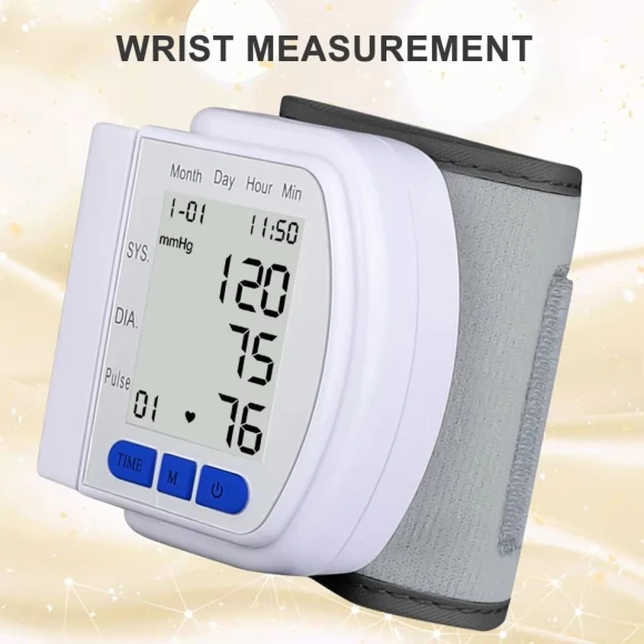 Digital Wrist Blood Pressure Monitor — Blood Pressure Monitor, Meiteai-All