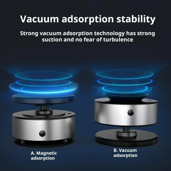 Electric Vacuum Magnetic Car Phone Holder, CAR SHOW