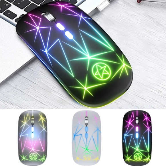 LED Wireless Mouse, Shredded cabbage