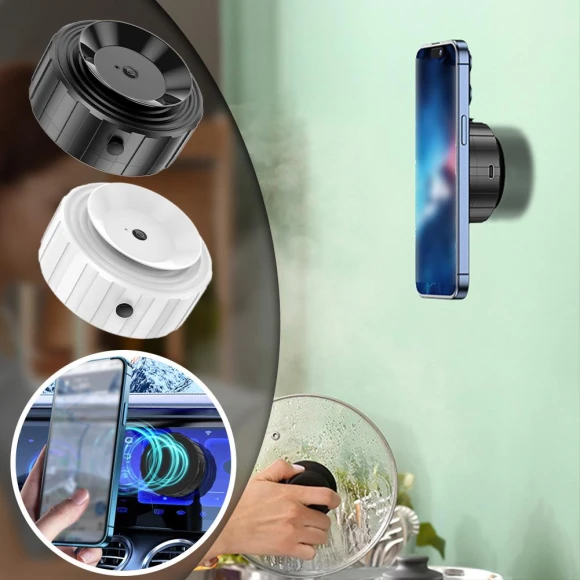 Magnetic Vacuum Car Phone Holder, Auto Accessories Home