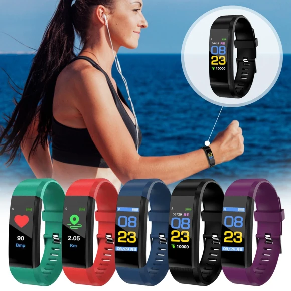 Waterproof Smart Bracelet — Fitness Tracker, Winnerer Uranus