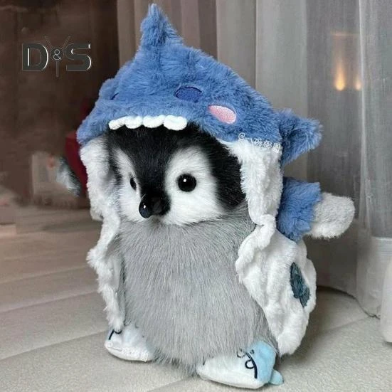 Realistic Plush Robot Penguin — Robot Pet, Play with You