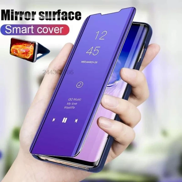 Luxury Smart Mirror Flip Case, case-A1
